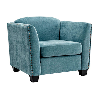 Dawson Armchair - Teal - DE.L