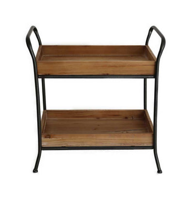 Beaumont Double Display Shelf On Legs - RS