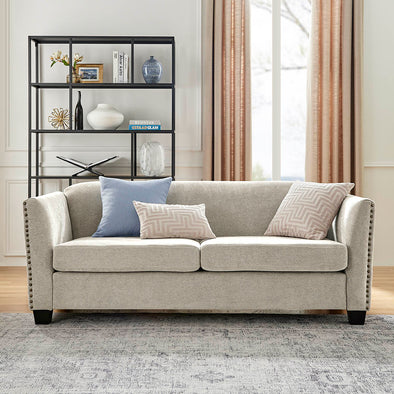 Dawson 3 Seater Sofa - Cream - DE.L