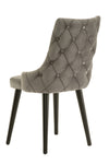 City Chair - Grey Velvet (Set of 2) - DE.L