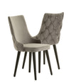 City Chair - Grey Velvet (Set of 2) - DE.L