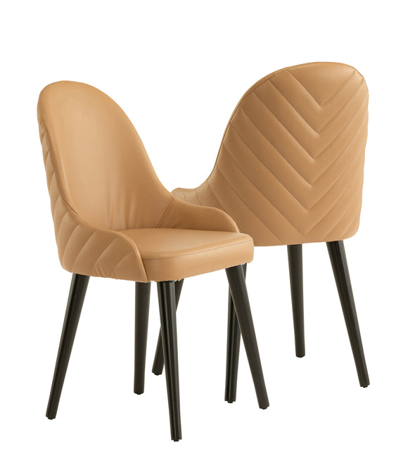 Dolce Chair - Beige (Set of 2) - DE.L