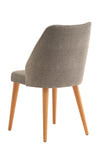 Hazal Chair - Charcoal/Walnut (Set of 2) - DE.L