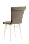 Lukas Chair - Charcoal/White (Set of 2) - DE.L