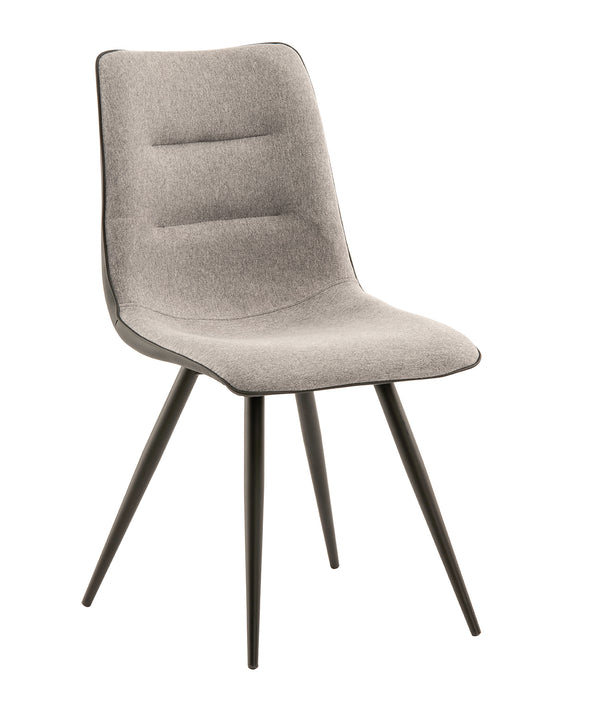 Nuna Dining Chair - Grey (Set of 2) - DE.L