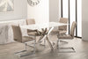 Arlo Dining Table + 4 Chairs - Taupe - DE.L