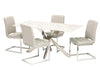 Arlo Dining Table + 6 Chairs - Grey - DE.L