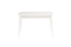 Fara Dining Table White + 4 Chairs Charcoal - DE.L