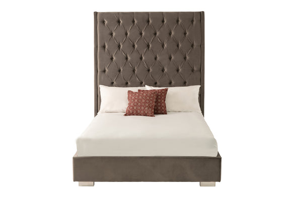 Nevada Bed - King - Slate Grey - DE.L