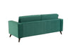 Cara 3 Seater Sofa - Forest Green - DE.L