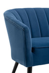 Arlo 2 Seater Sofa - Blue (TGA029-B) - D.E.R