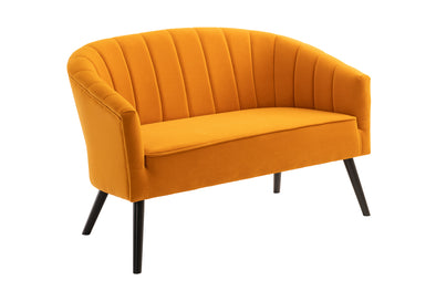 Arlo 2 Seater Sofa - Mustard (TGA029-M) - D.E.R