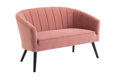 Arlo 2 Seater Sofa - Pink (TGA029-P) - D.E.R