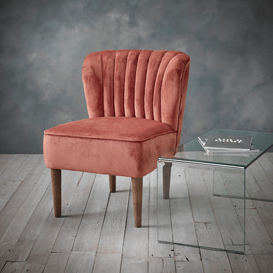 Bella Vintage Pink Chair (BELCHAPINK) - L.P.D