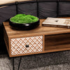 Casablanca Dark Oak Coffee Table (CASABLCOF) - L.P.D