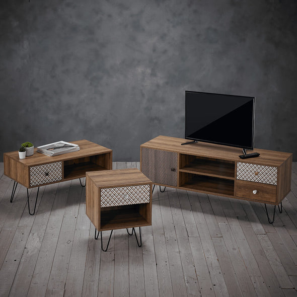 Casablanca Dark Oak TV Media Unit (CASABLTV) - L.P.D