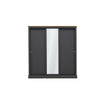 Devon Charcoal Triple Sliding Wardrobe (DEVSLID3DCHA*) - L.P.D
