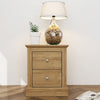 Devon Oak Bedside Cabinet (DEVCABOAK) - L.P.D