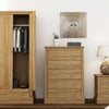Devon Oak Chest of Drawers (DEV5DROAK) - L.P.D