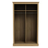 Devon Oak Double Sliding Wardrobe (DEVSLID2DOAK*) - L.P.D