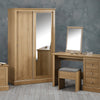 Devon Oak Double Sliding Wardrobe (DEVSLID2DOAK*) - L.P.D