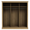 Devon Oak Triple Sliding Wardrobe (DEVSLID3OAK*) - L.P.D