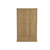 Devon Oak Triple Wardrobe (DEVROBE3DOAK*) - L.P.D