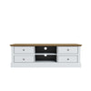 Devon TV Unit White (DEVTVWHI) - L.P.D
