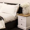 Devon White Bedside Cabinet (DEVCABWHI) - L.P.D