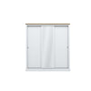 Devon White Triple Sliding Wardrobe (DEVSLID3WHI*) - L.P.D