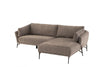 Hilton Corner Sofa Right - Dark Grey (HL-CR-DG) - D.E.R