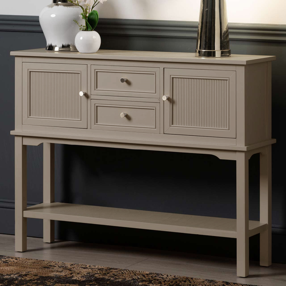 Lindon 2 Door 2 Drawer Sideboard – Taupe Finish - L.H. (WF296-00-TP)