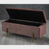 Lola Storage Ottoman Pink (LOLAPINK) - L.P.D