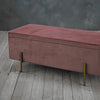 Lola Storage Ottoman Pink (LOLAPINK) - L.P.D