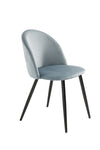 Lotus Chair- Blue Mist Set of 4 (TGA303BM-KIT) - D.E.R