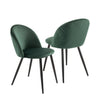 Lotus Chair- Green Set of 4 (TGA303G-KIT) - D.E.R