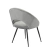 Lulu Dining Chair Grey Pair (LULUGREY) - L.P.D