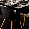Monroe Puro Medium Dining Table Black (MONTABMEDBLA*) - L.P.D