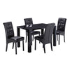 Monroe Puro Medium Dining Table Black (MONTABMEDBLA*) - L.P.D