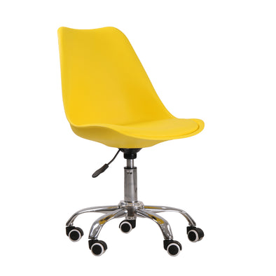 Orsen Swivel Office Chair Yellow (ORSENYELLOW) - L.P.D