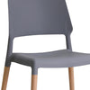 Riva Grey Dining Chair Pair (RIVAGREY) - L.P.D