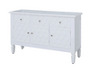 Casablanca White Wood Sideboard - C.M