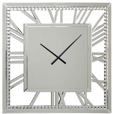 Mirrored Crystal Clock - PHCL233