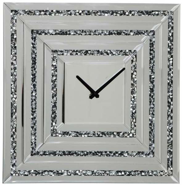 Mirrored Square Clock - PHCL260