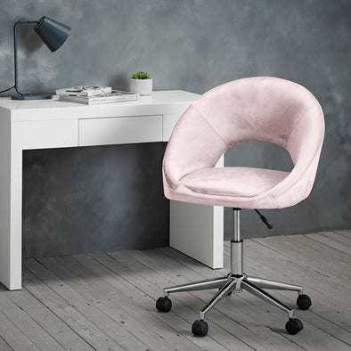 Skylar Office Chair Pink (SKYLPINK) - L.P.D