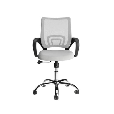 Tate White Mesh Back Office Chair (TATEWHITE) - L.P.D