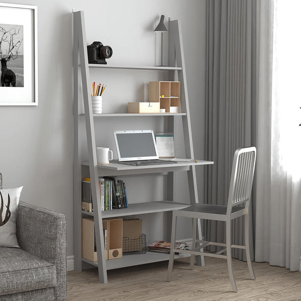 Tiva Grey Ladder Desk SKU: TIVAGREYDESK