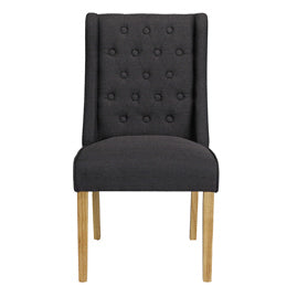 Verona Chair Charcoal Pair (VEROCHARC) - L.P.D