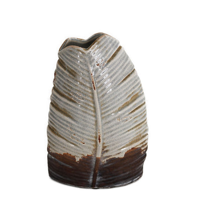 Banana Leaf Ceramic Vase Medium - RS