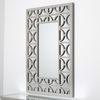 Torino Grey Wood Rectangular Wall Mirror - C.M